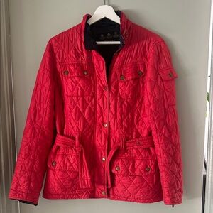 Vintage Quilted Barbour Jacket size 8